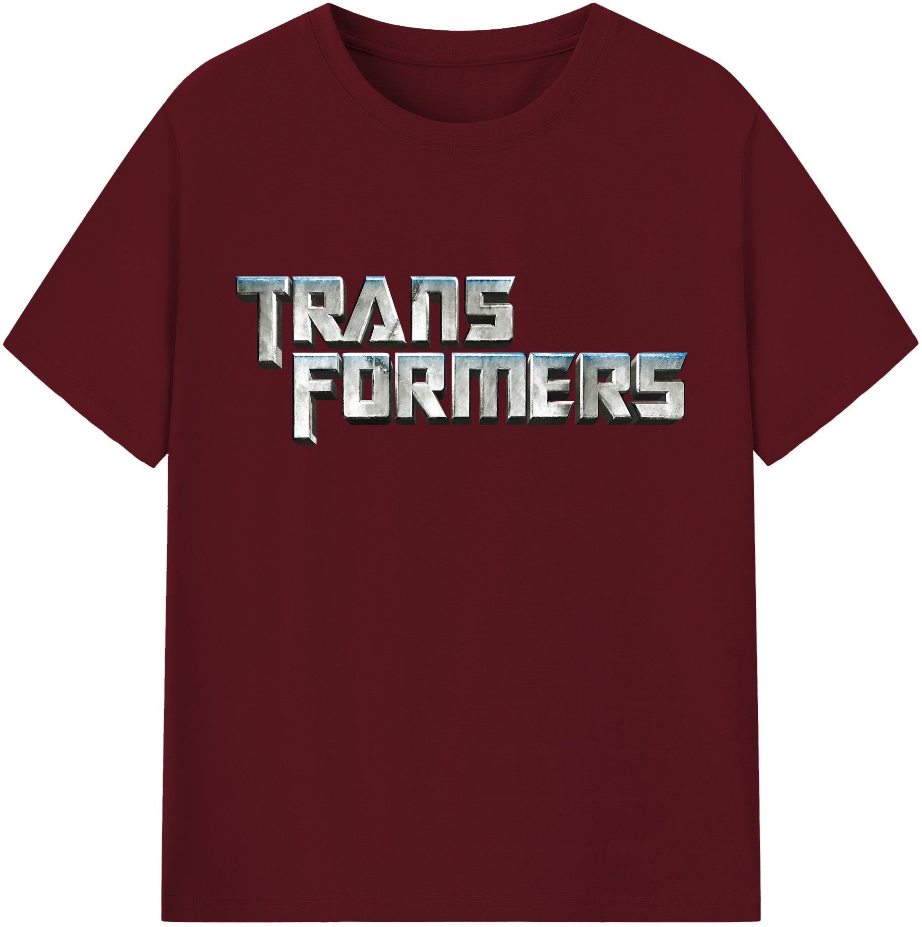 （画像用） Transformers トランスフォーマー 綿100％半袖Tシャツ（フロントプリント）